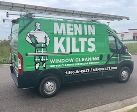 Men In Kilts service truck #DomainQuest